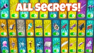 1v1 With Every Gun ALL Secrets! Lava Sniper, Lightning Shotgun, Slurp Rifle, and More!