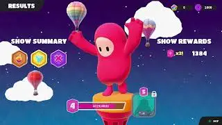 Fall Guys Game Play in Xbox - Fall Guys Xbox'ta Oyun Oynama