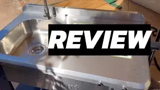 Cuisinart CGWM-090 Deluxe Outdoor Prep Table Showcase