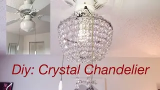 Diy: Real Crystal Chandelier 💎