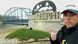 Monon High Bridge Trail! Delphi Murders. Indiana.