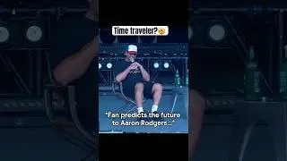 Fan tells Aaron Rodgers the EXACT future about Ravens/Steelers game&hellip;🤯 #shorts