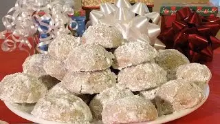 How To Make Snowball Cookies-Tea Cakes-Baking Holiday Food Recipes