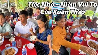 Bữa Tiệc Đơn Giản Nhưng Rất Vui Cho Ngày Vui Xuân Và Thảo.!#XuânThảo #U30 #nhàtrainhàgái
