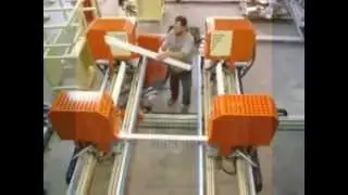 PVC WINDOW 4 FOUR HEAD WELDING MACHINE
