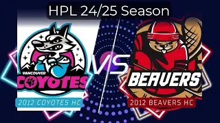 2025.02.13 HPL 2012 Coyotes HC vs Beavers HC