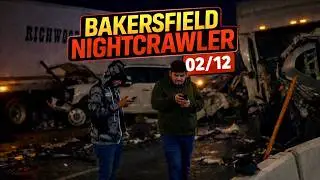🔴LIVE Nightcrawler News in Bakersfield CA - Viewer Discretion is Advised 02/12