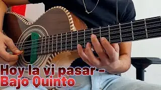 Hoy la vi pasar - Geru y su legión 7 - Tutorial Bajo Quinto