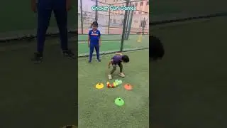 Kids Training involving Fun Games. #cricket #defenderscricketacademy  #viral #kidsshortsvideos