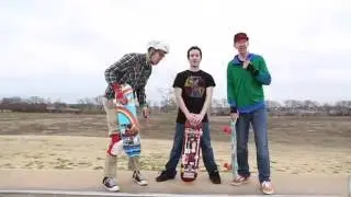 Riding Nate's New Skateboard at the McKinney Skateparke  - Nesbitt Skatepark, McKinney, TX
