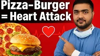 &ldquo;Pizza 🍕 Burger Lovers Beware ⚠️ | Junk Food Se Heart Attack & Fatty Liver!&rdquo;@Manishahuja05 