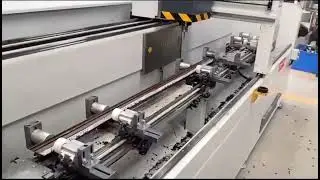 3 axis controlled Aluminum CNC Drilling Milling Machine for window door making/lock hole making