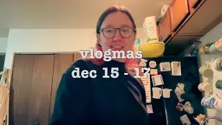 not really vlogmas but kinda vlogmas - knitting, thrift haul, tea