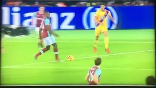 Andy Carroll Scissor Kick Goal Vs Crystal Palace
