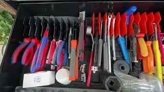 モノタロウツールキャビネットワゴン 7段引出タイプ 角丸 125&Phi;PP車輪
