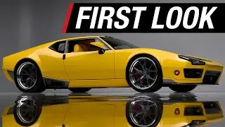 FIRST LOOK - 1972 De Tomaso Pantera Custom Coupe 