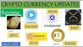 Crypto Currency Review: Aug 17, 2021