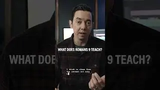 What Does Romans 9 Teach? #biblestudy