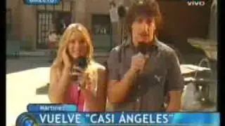 Emilia Attias Nico Vazquez En Telefe Noticias Parte 2