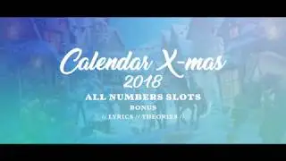 Star Stable - Calendar 2018 // All Numbers slots
