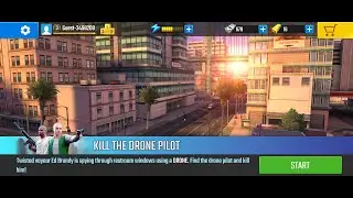 Pure Sniper Gameplay Walkthrough - LEVEL 10 CAMPAIGN KILL THE DRONE PILOT || THE CRIME MACHINE
