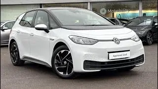 Approved Used Volkswagen ID.3 Life 48kWh 150PS in Glacier White | YW71HSD | Wrexham Volkswagen