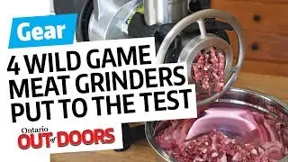 4 wild game meat grinders put to the test