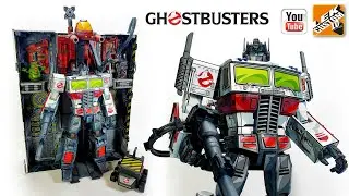 Custom Cel Shaded TRANSFORMERS GHOSTBUSTERS MP-10G OPTIMUS PRIME ECTO-35 By LEK Custom Toys 2020