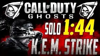 COD Ghost FAST 1:44 SOLO KEM Strike I Music Monday :)?!