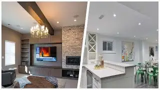 75 Gray Gray Floor Basement Design Ideas You'll Love 🌈