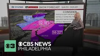 Blizzard warning in effect for Philadelphia, nearly 2 feet of snow possible in South Jersey