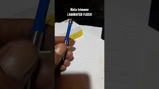 mata trimmer Laminated flush bit