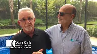 Jeff Rimer Former NHL Florida Panthers Announcer Loves Van Kirk & Sons Pools & Spas