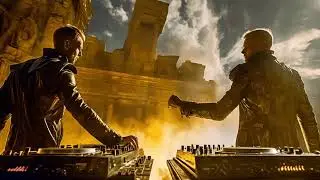 Adam Beyer x Armin &ndash; Temple in the Sky (4K Futuristic Techno Ritual)