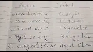 #Turkish#english😍