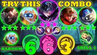 COMMANDER KABOOM SKILL 1-EASY COUNTER ELEMENTALIST COMBO | MAGIC CHESS BANG BANG