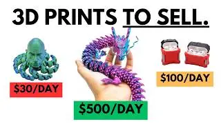 MOST Profitable 3D Prints That Men LOVE?