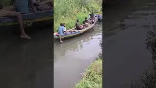 African village real life experience kids practice fishing they want to become fishermen 