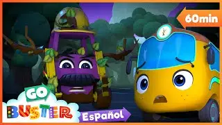 El tenebroso  monstruo del bosque | Caricaturas infantiles | Moonbug en Espa&ntilde;ol - Go Buster