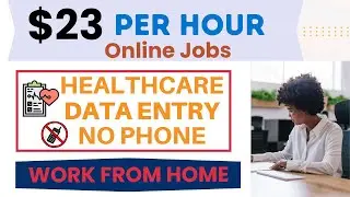 $31.92 Hourly WORK FROM HOME DATA ENTRY JOB! No Phone | REMOTE ONLINE JOBS 2023 #finance #dataentry