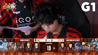 BTR vs BOOM - GAME 1 | KNOCKOUT STAGE DAY 2 | HOK Invitational Season 4