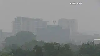 Extremely Dense Smoke And Haze Chokes The Kalamazoo Michigan Air