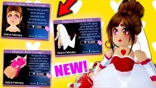 BUYING ALL THE NEW VALENTINE'S DAY 2020 ACCESSORIES! Roblox Royale High Valentine Update