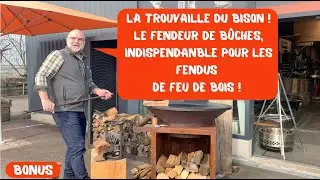 🔥 PRÉSENTATION DU FENDEUR DE BÛCHES (KINDLING CRACKER)