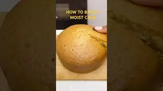 Baking a moist cake #trendingshorts #cakeshorts #howtobakecake #cakesbylaunique