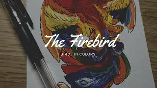 DIGITAL ARTI \\ The Firebird \\ Рисуем жар-птицу красками