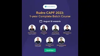 How to prepare CAPF AC 2023 on Unacademy