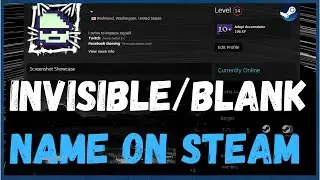 How To Get A Blank Name on Steam - Updated Guide