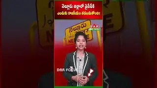 Why is YSRCP struggling politically in Nellore district? | Latest updates | DAR FOCUS #darfocus