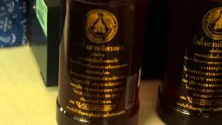 Real Royal Honey at the Famous Weekend Market in Bangkok, Thailand